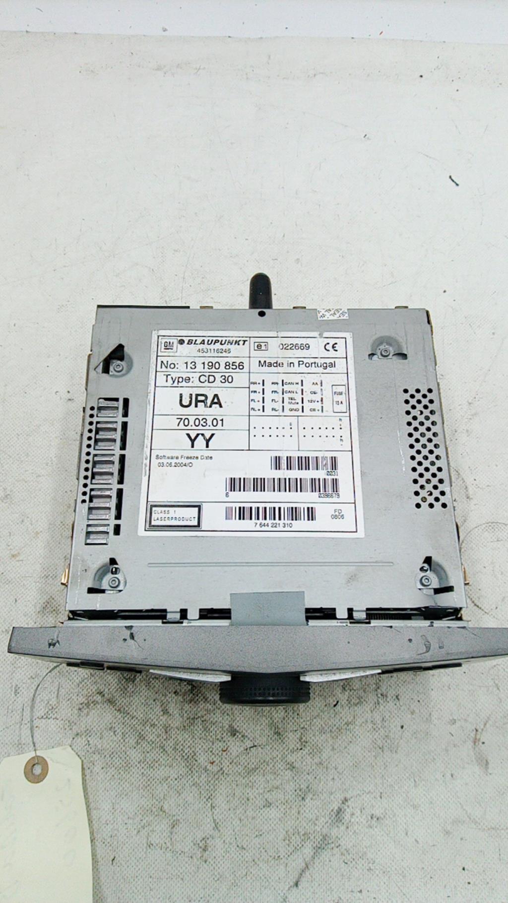Autoradio originale OPEL ZAFIRA B PHASE 1 Diésel - 1
