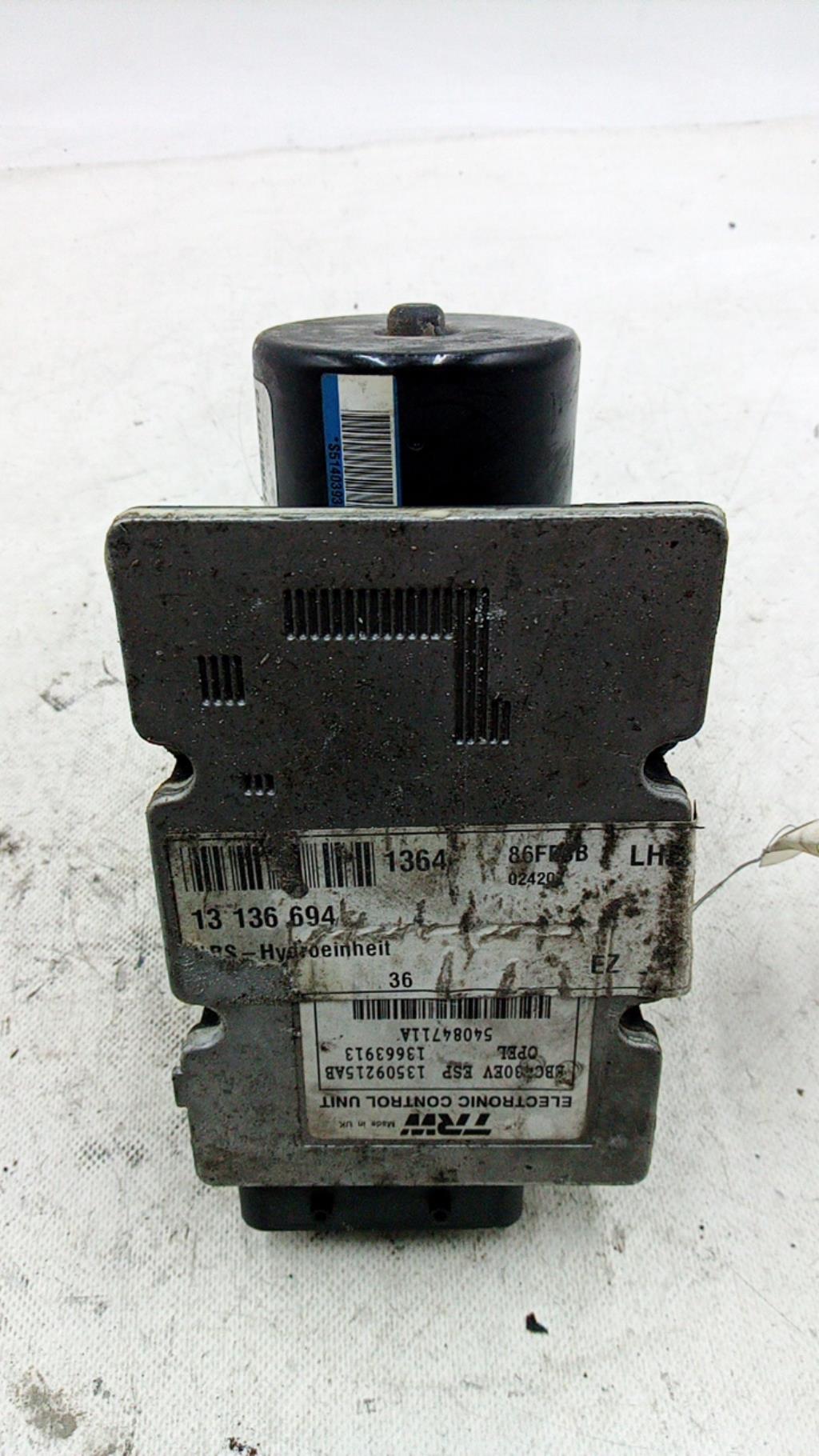Blocco ABS (antibloccaggio freni) OPEL VECTRA C PHASE 1 Diésel - 1