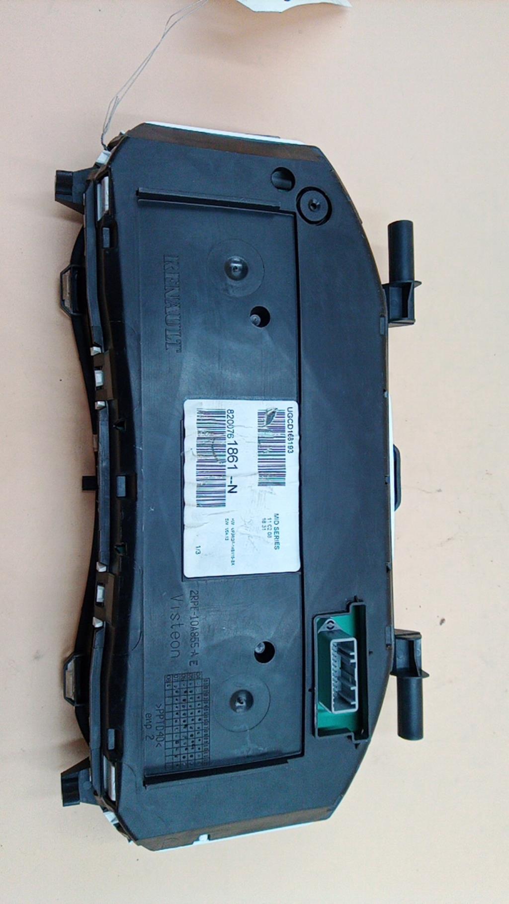 Compteur RENAULT CLIO 3 PHASE 1 Diesel - 1