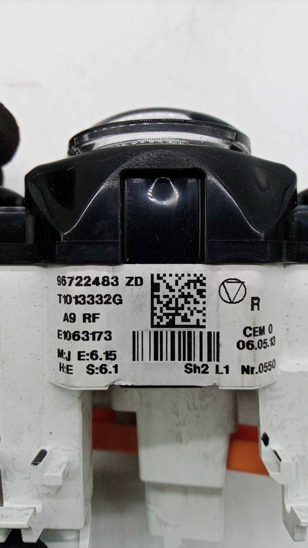 Commande chauffage PEUGEOT 208 1 PHASE 1 Diesel - 1