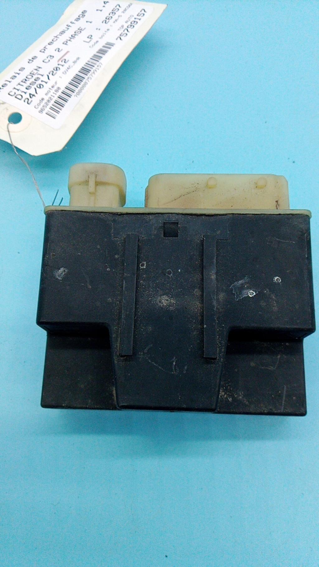 Relais de prechauffage CITROEN C3 2 PHASE 1 Diesel - 1