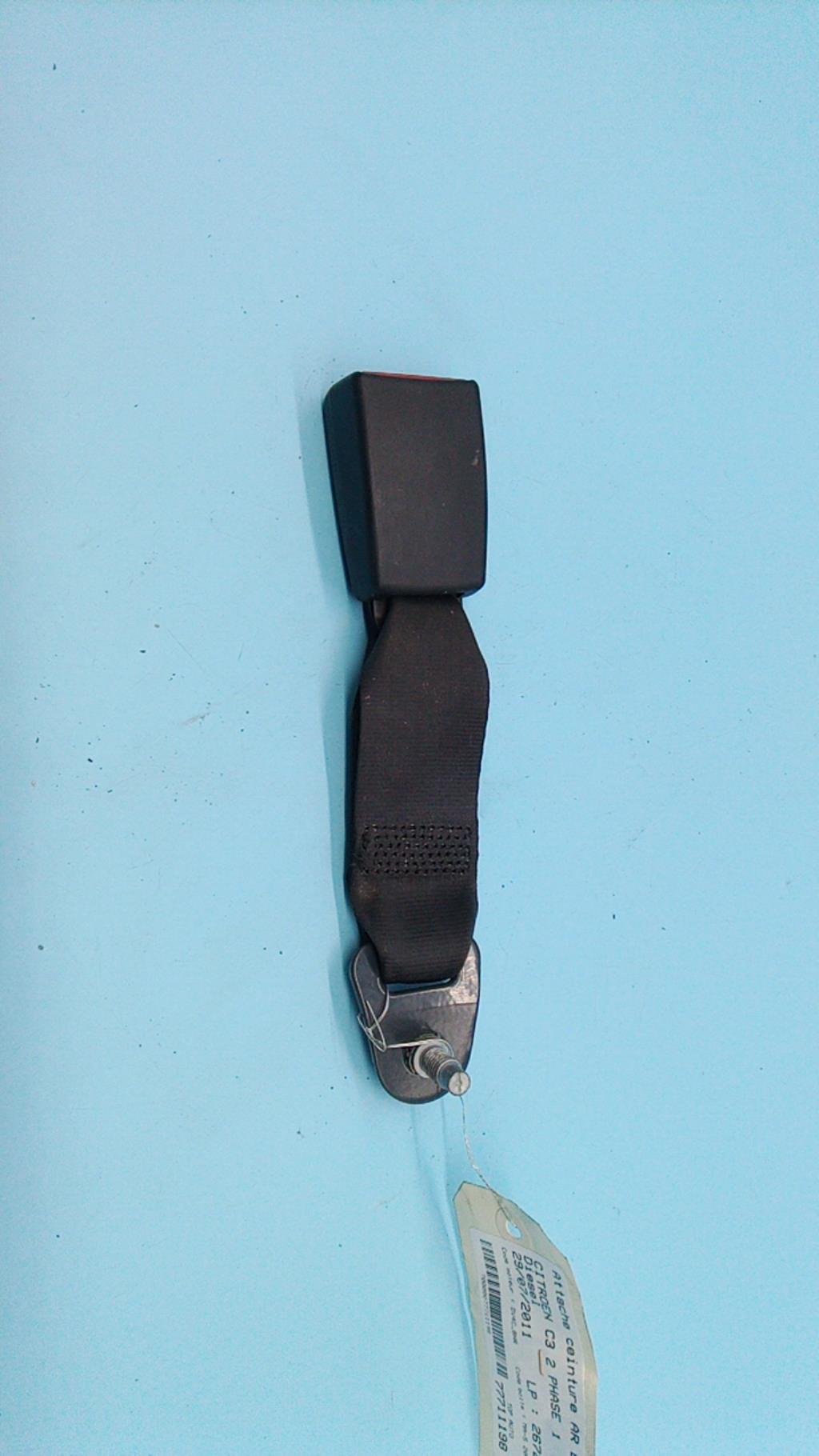 Aggancio cintura sicurezza posteriore destro CITROEN C3 2 PHASE 1 Diésel - 1