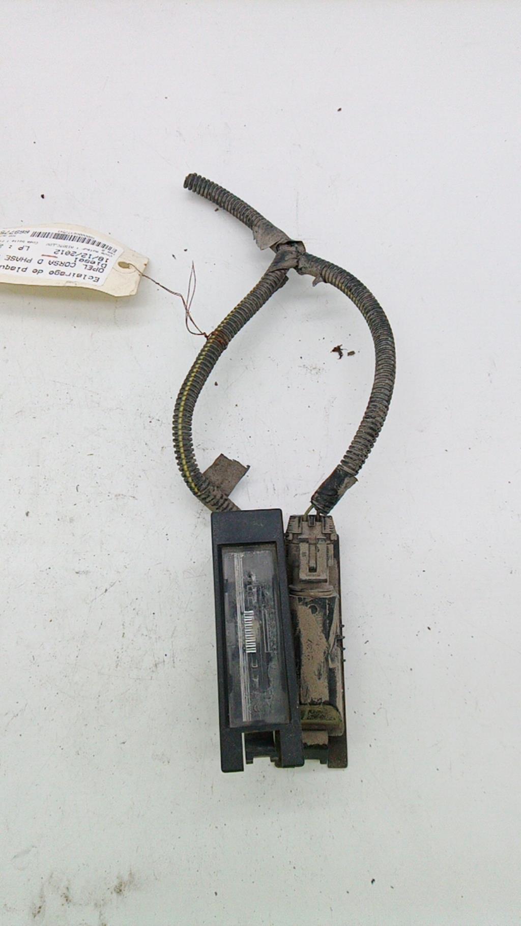 Eclairage de plaque OPEL CORSA D PHASE 2 Diesel - 1