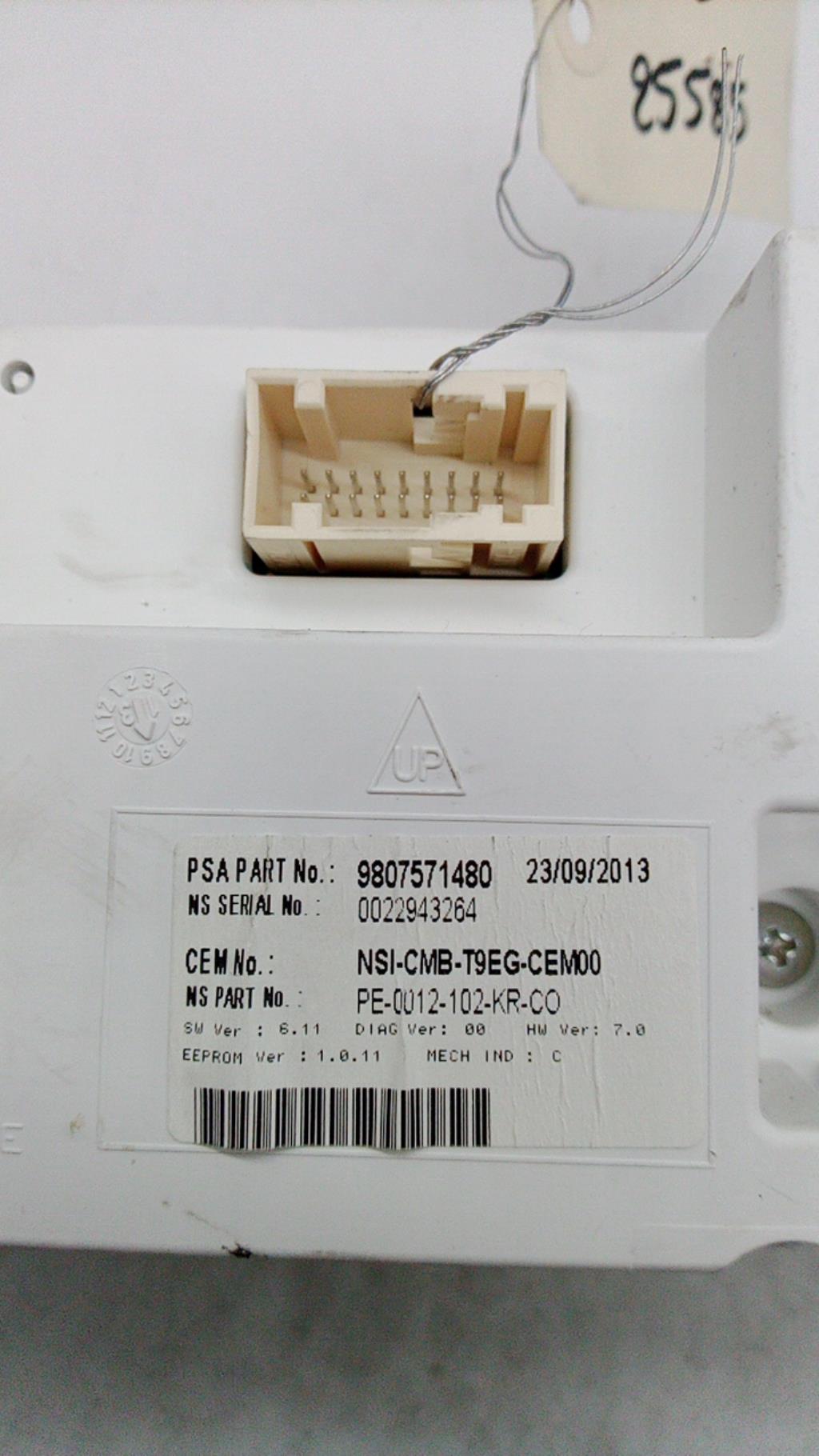Compteur PEUGEOT 308 2 PHASE 1 Diesel - 1