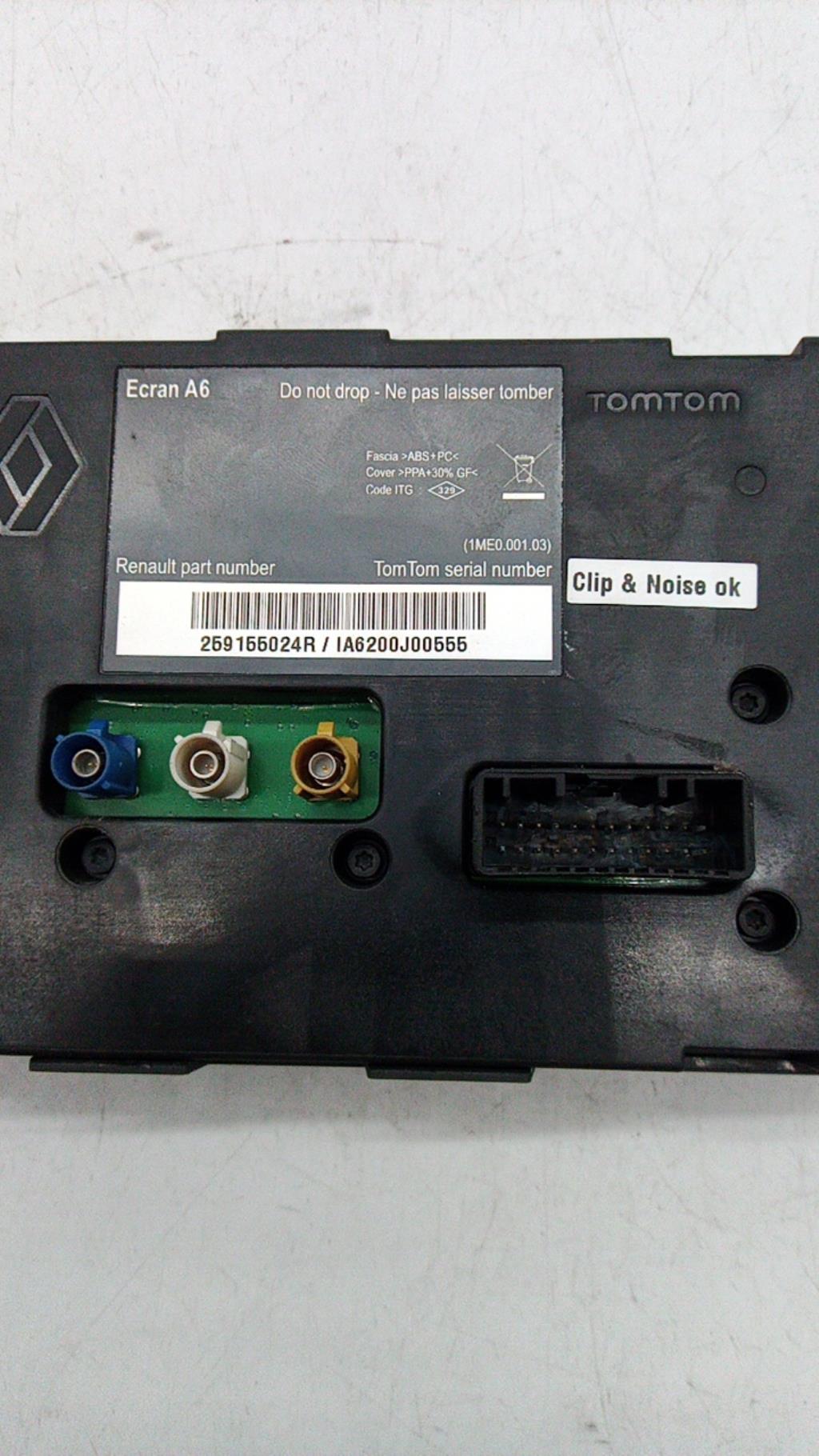 Ecran GPS RENAULT CLIO 3 PHASE 2 Diesel - 1