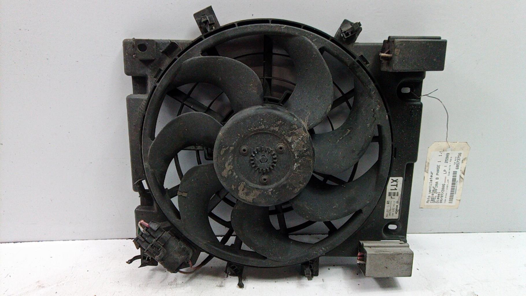 Motoventilatore radiatore OPEL ZAFIRA B PHASE 1 Diésel - 1