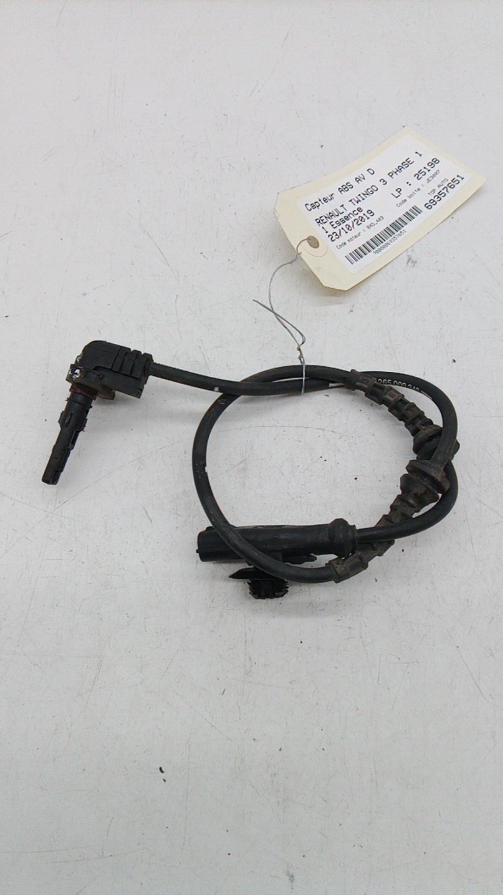 Sensore ABS anteriore destro RENAULT TWINGO 3 PHASE 1 Gasolina - 1