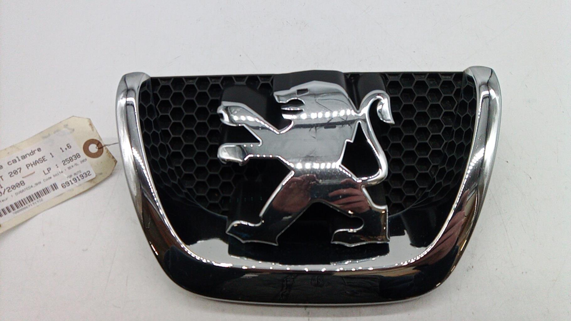 Sigle de calandre PEUGEOT 207 PHASE 1 Diesel - 1