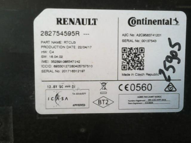 Centralina RENAULT CLIO 4 PHASE 2 Diésel - 1