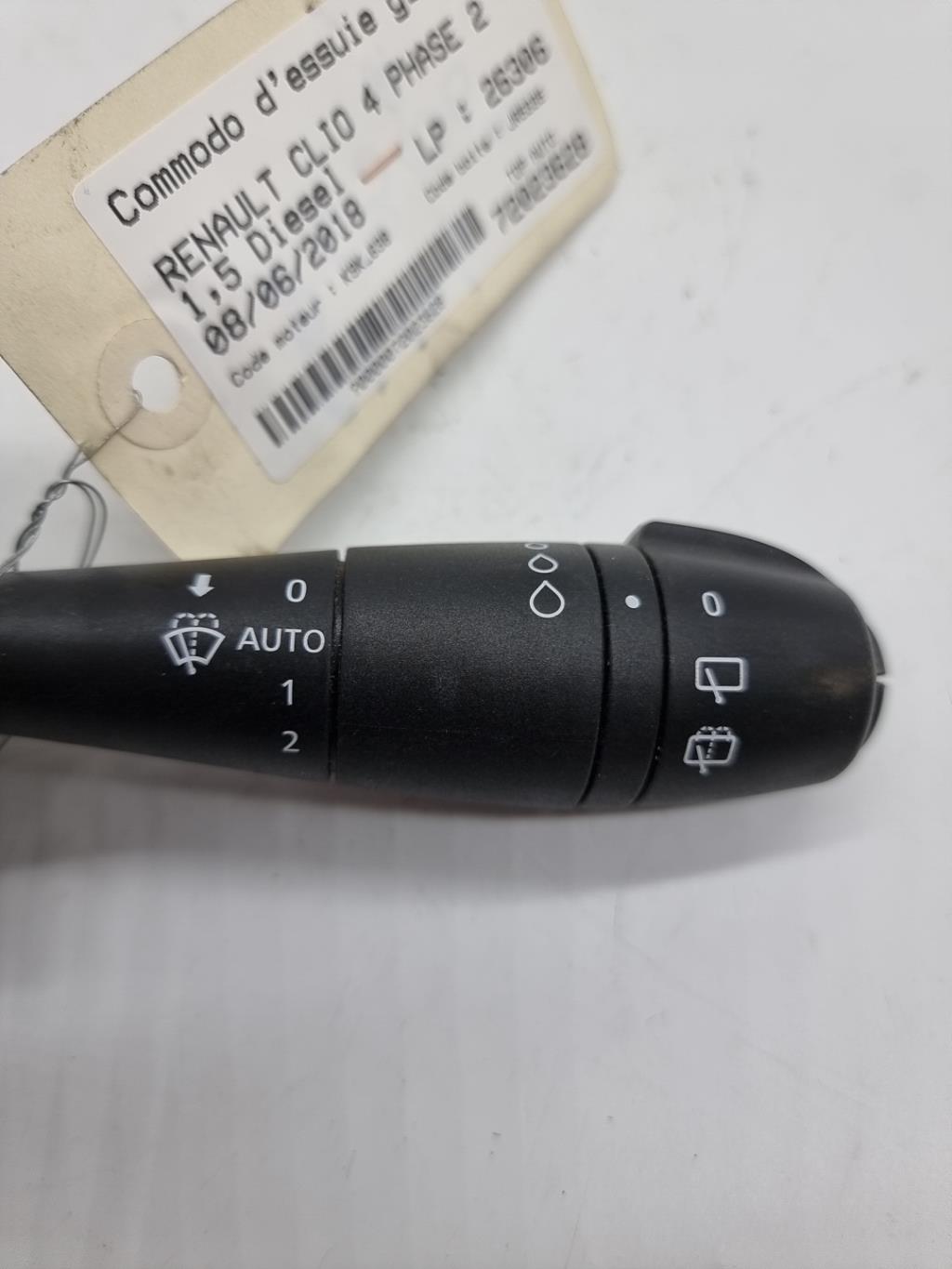Commodo d'essuie glaces RENAULT CLIO 4 PHASE 2 Diesel - 1