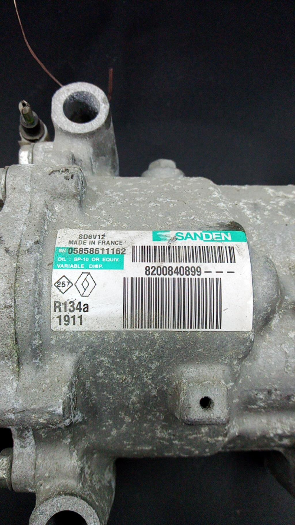 Compresseur clim DACIA SANDERO 1 Essence - 1
