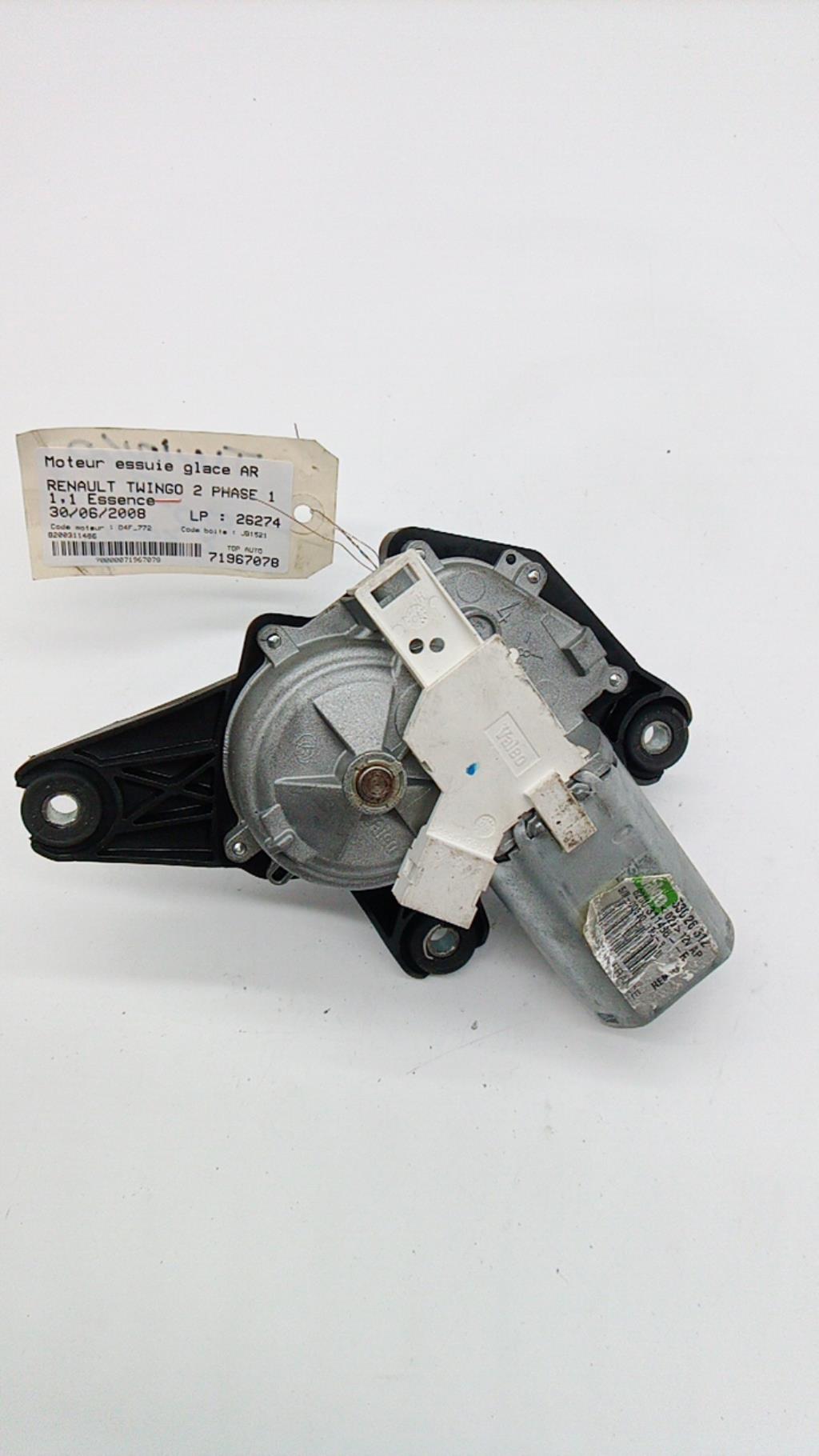 Motore tergicristallo posteriore RENAULT TWINGO 2 PHASE 1 Gasolina - 1