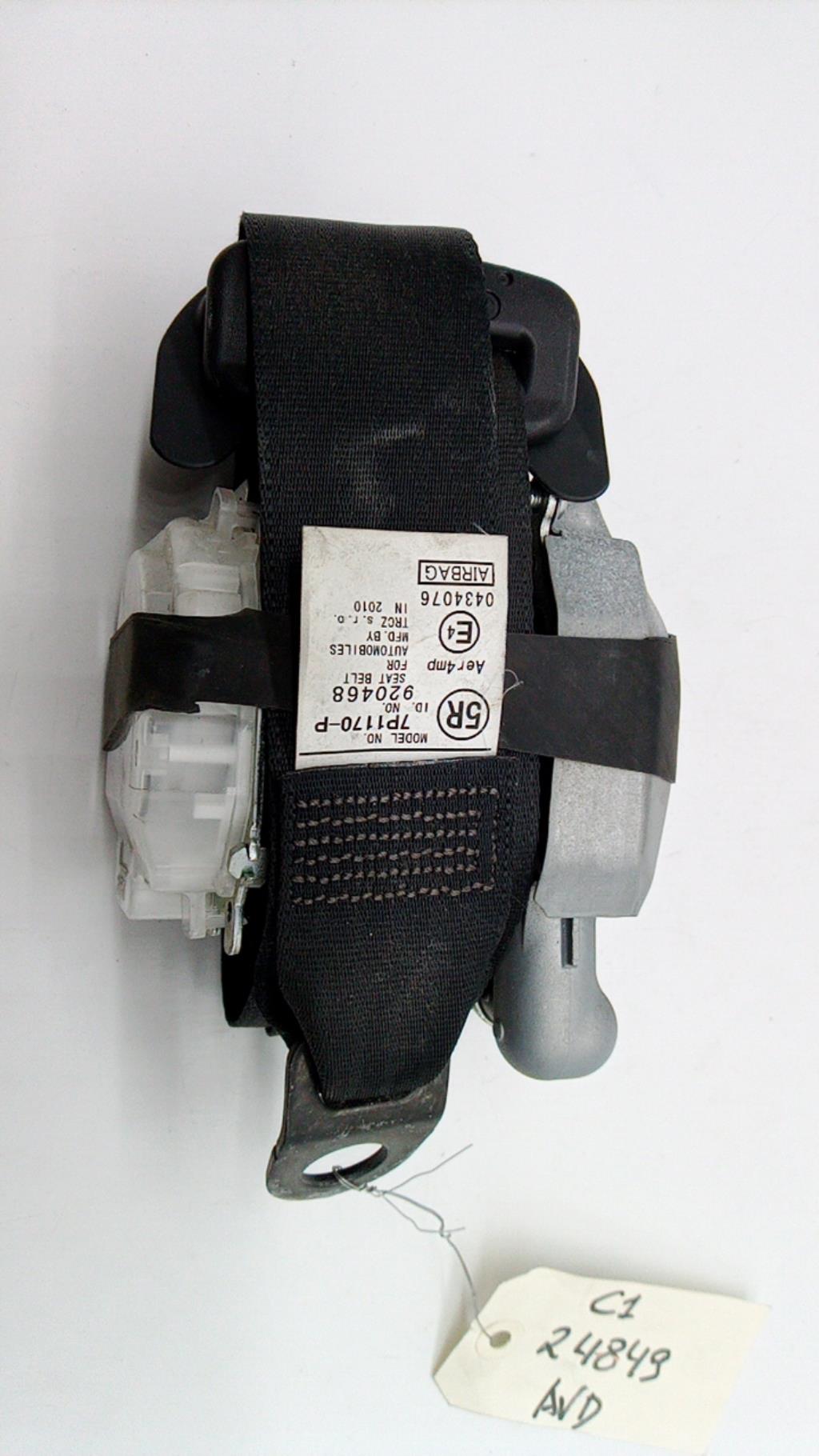Cintura di sicurezza anteriore destra CITROEN C1 1 PHASE 2 Gasolina - 1
