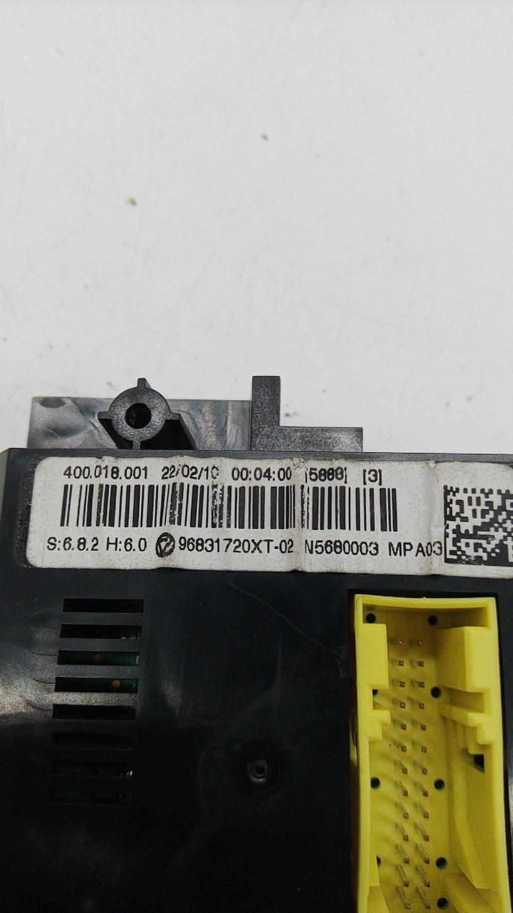 Commande chauffage CITROEN C3 2 PHASE 1 Diesel - 1