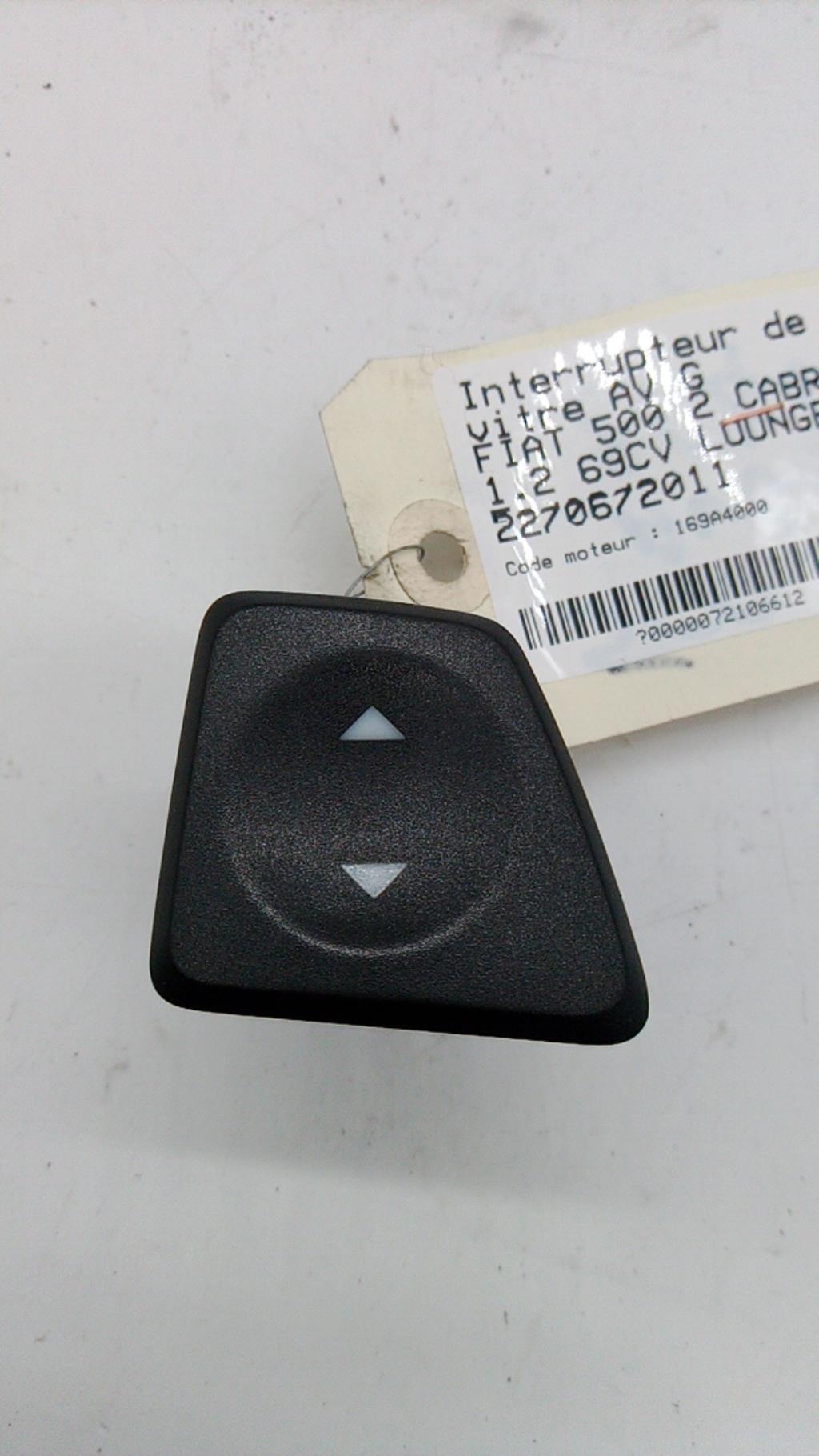 Interruttore lavacristalli anteriore sinistro FIAT 500 2 CABRIO PHASE 1 Gasolina - 1