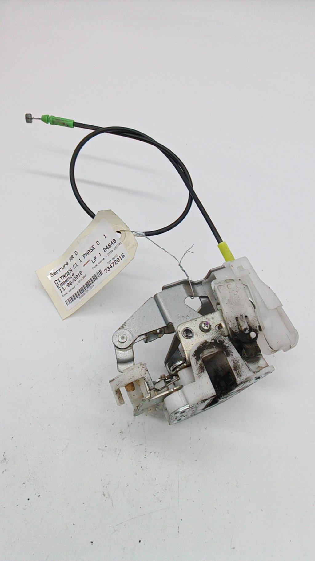 Serratura posteriore destra CITROEN C1 1 PHASE 2 Gasolina - 1