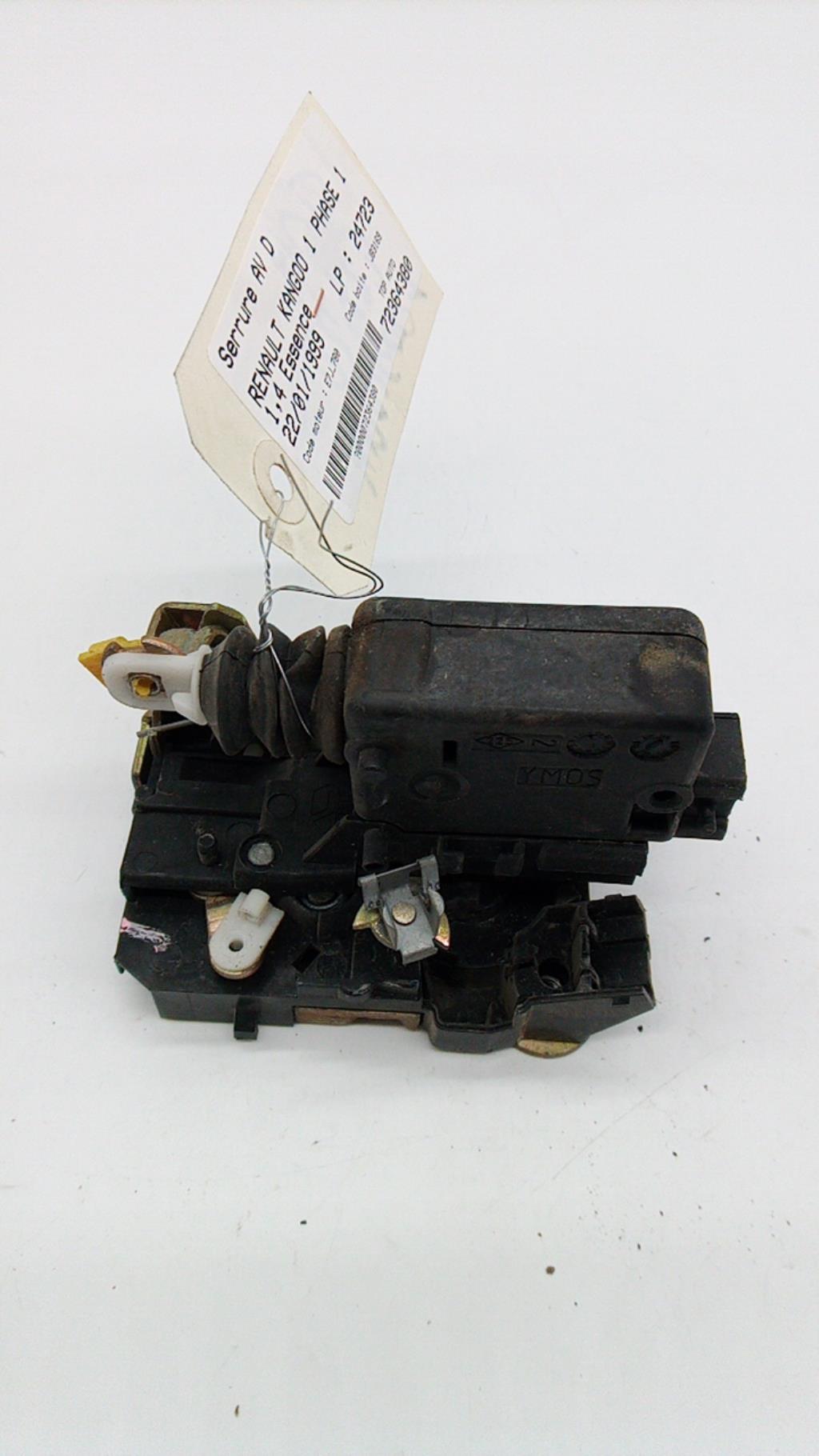 Serratura anteriore destra RENAULT KANGOO 1 PHASE 1 Gasolina - 1