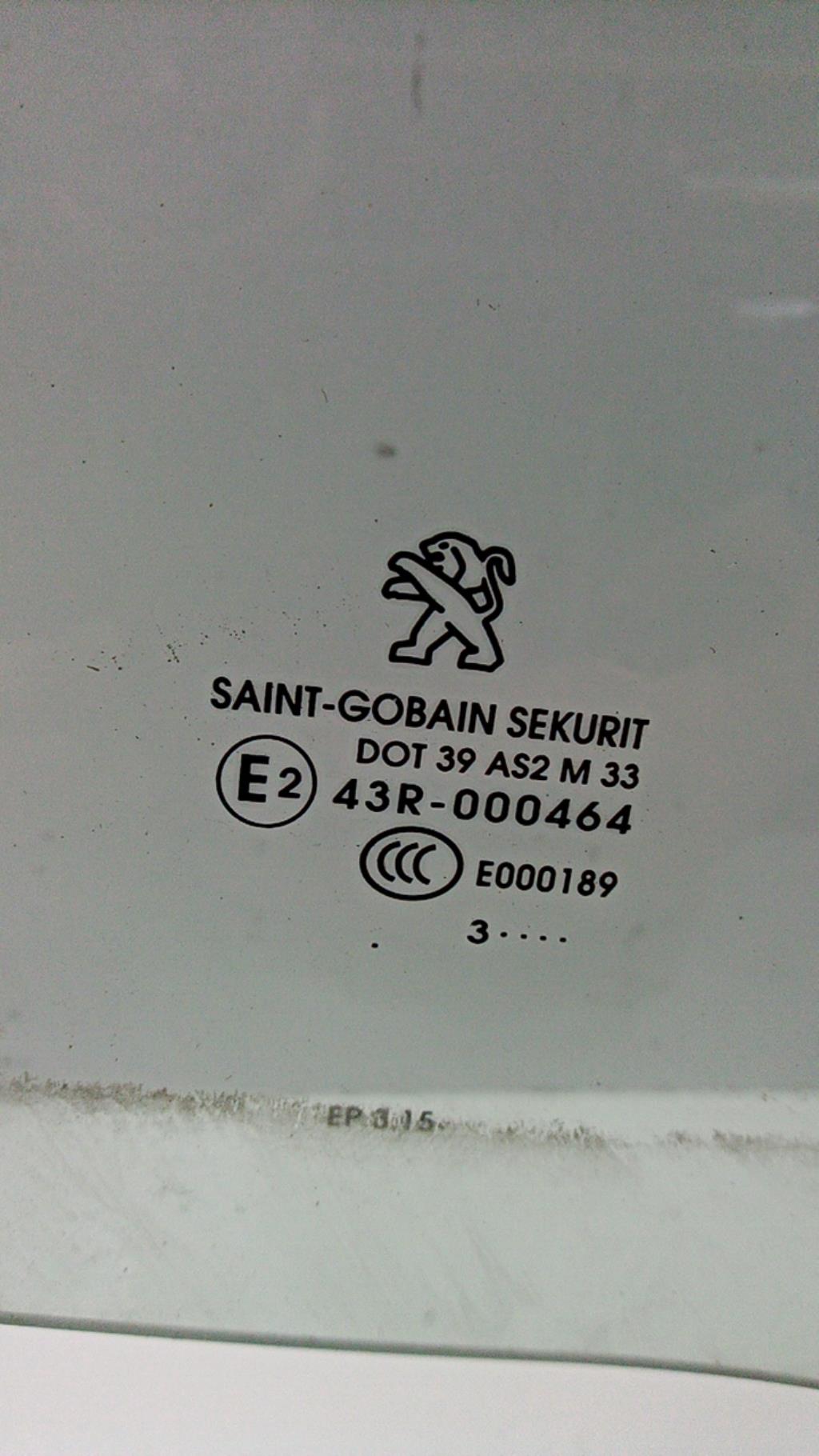 Vetro anteriore destro PEUGEOT 208 1 PHASE 1 Diésel - 1