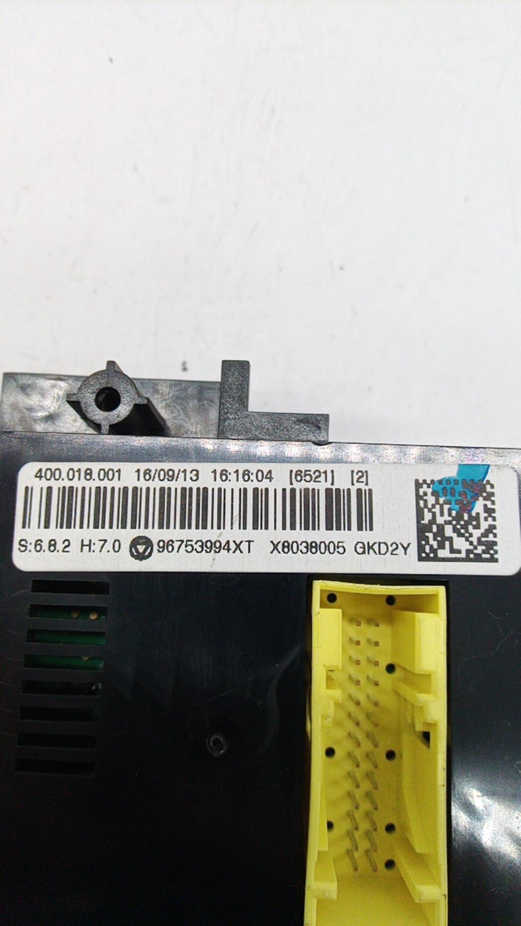 Commande chauffage CITROEN C3 2 PHASE 2 Diesel - 1