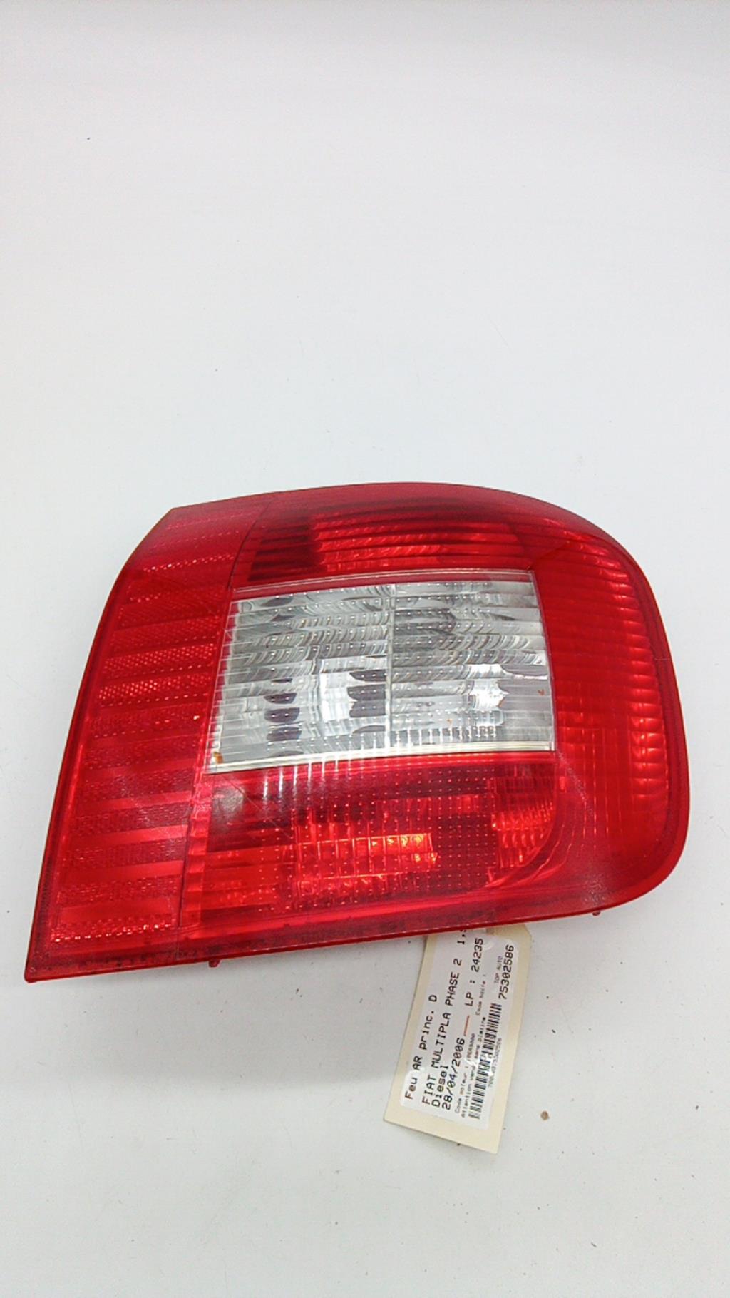 Fanale posteriore principale destro (luci) FIAT MULTIPLA PHASE 2 Diésel - 1