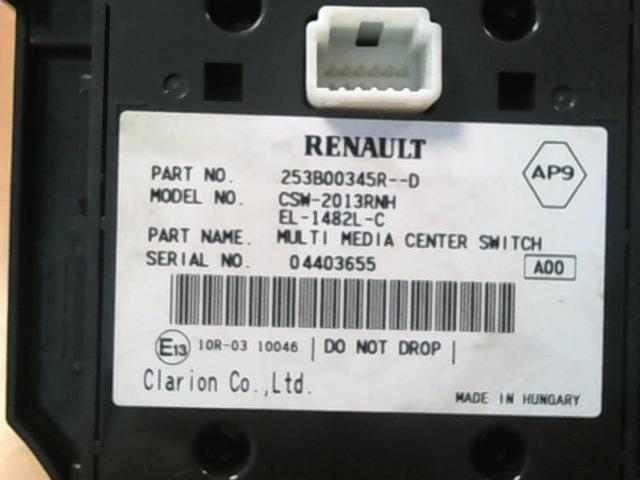 Commande GPS RENAULT MEGANE 3 PHASE 2 Diesel - 1