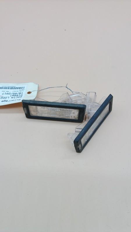 Eclairage de plaque DACIA LODGY PHASE 2  - 1