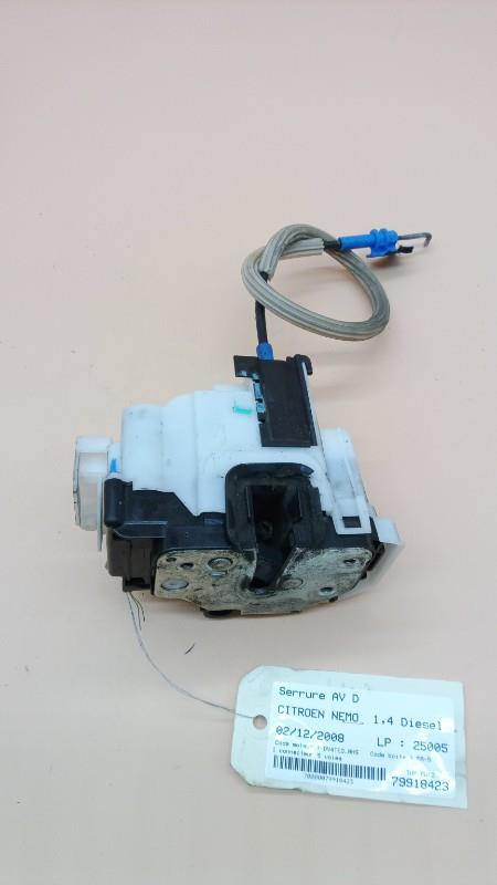 Serrure avant droit CITROEN NEMO Diesel - 1