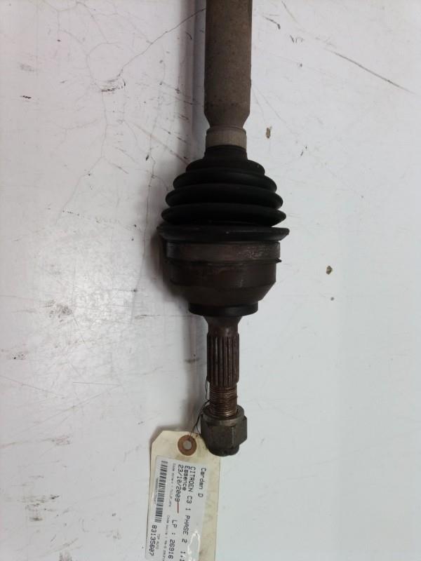 Cardan droit (transmission) CITROEN C3 1 PHASE 2 Essence - 1