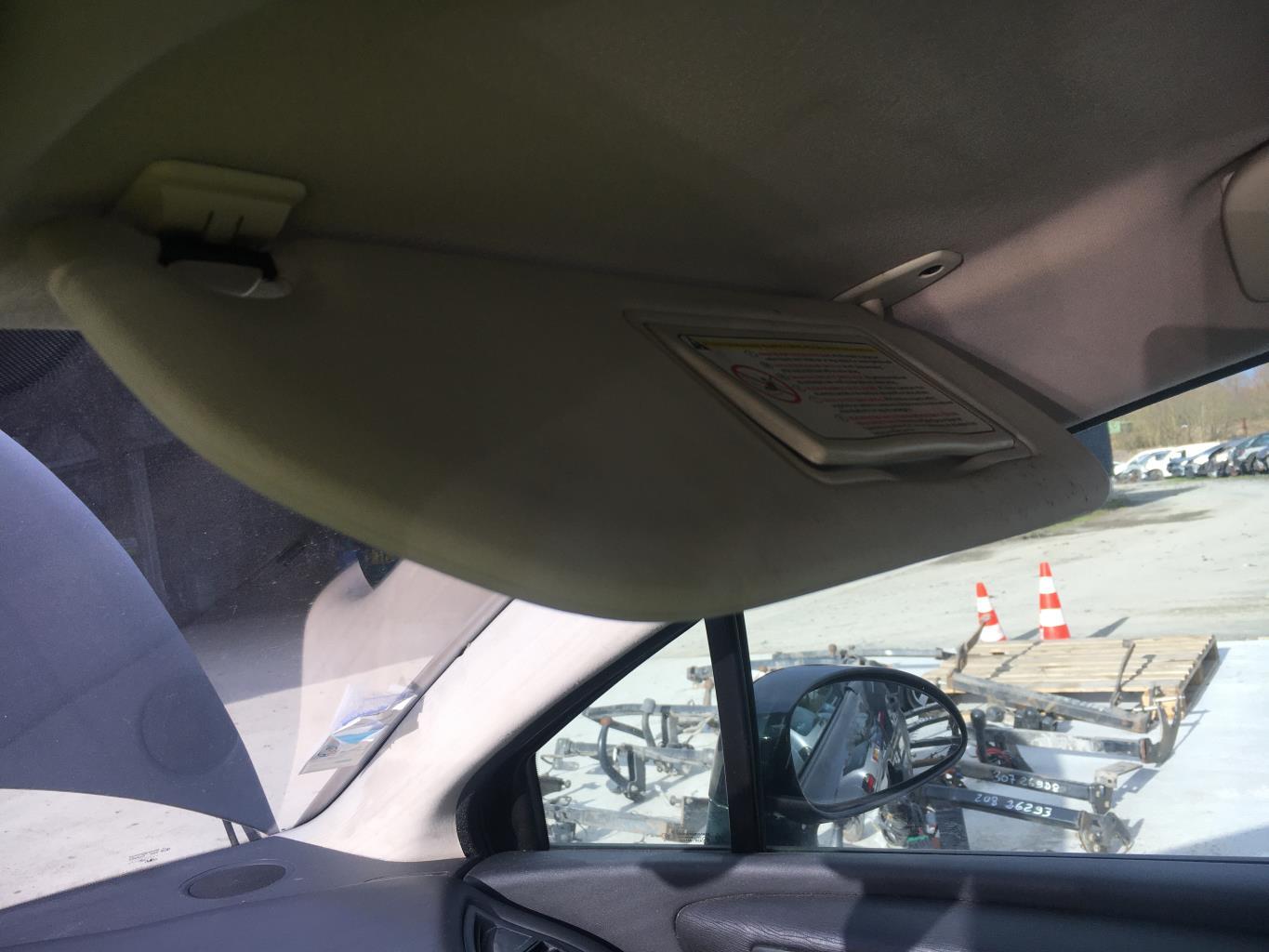 Visiera parasole destra CITROEN C4 1 PHASE 1 Diésel - 1