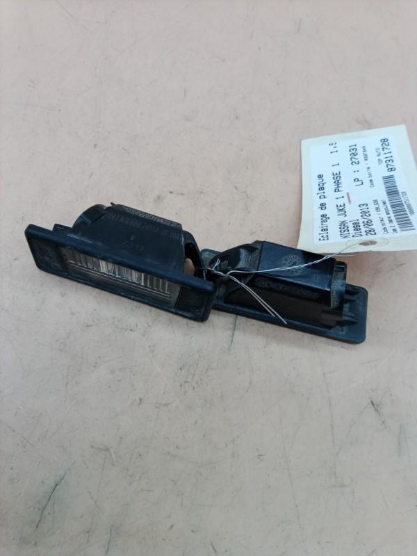 Eclairage de plaque NISSAN JUKE 1 PHASE 1 Diesel - 1
