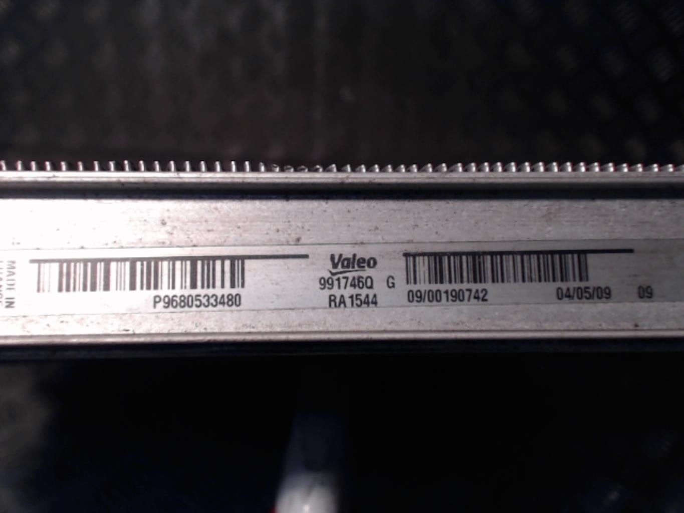 Radiateur eau CITROEN C4 PICASSO 1  - 1