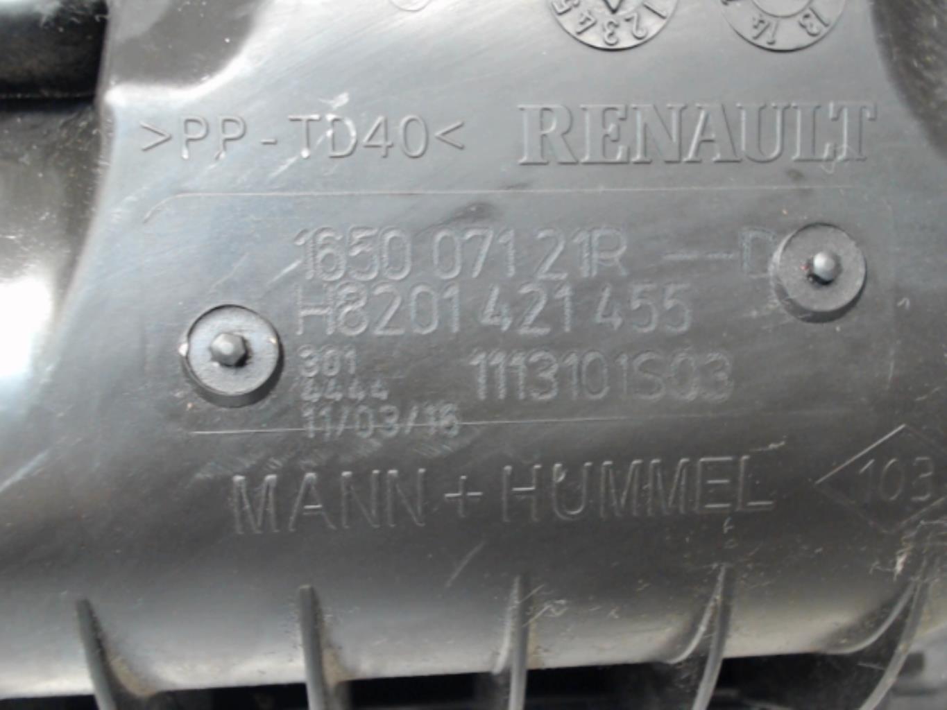 Boite a air RENAULT MEGANE 4 PHASE 1  - 1