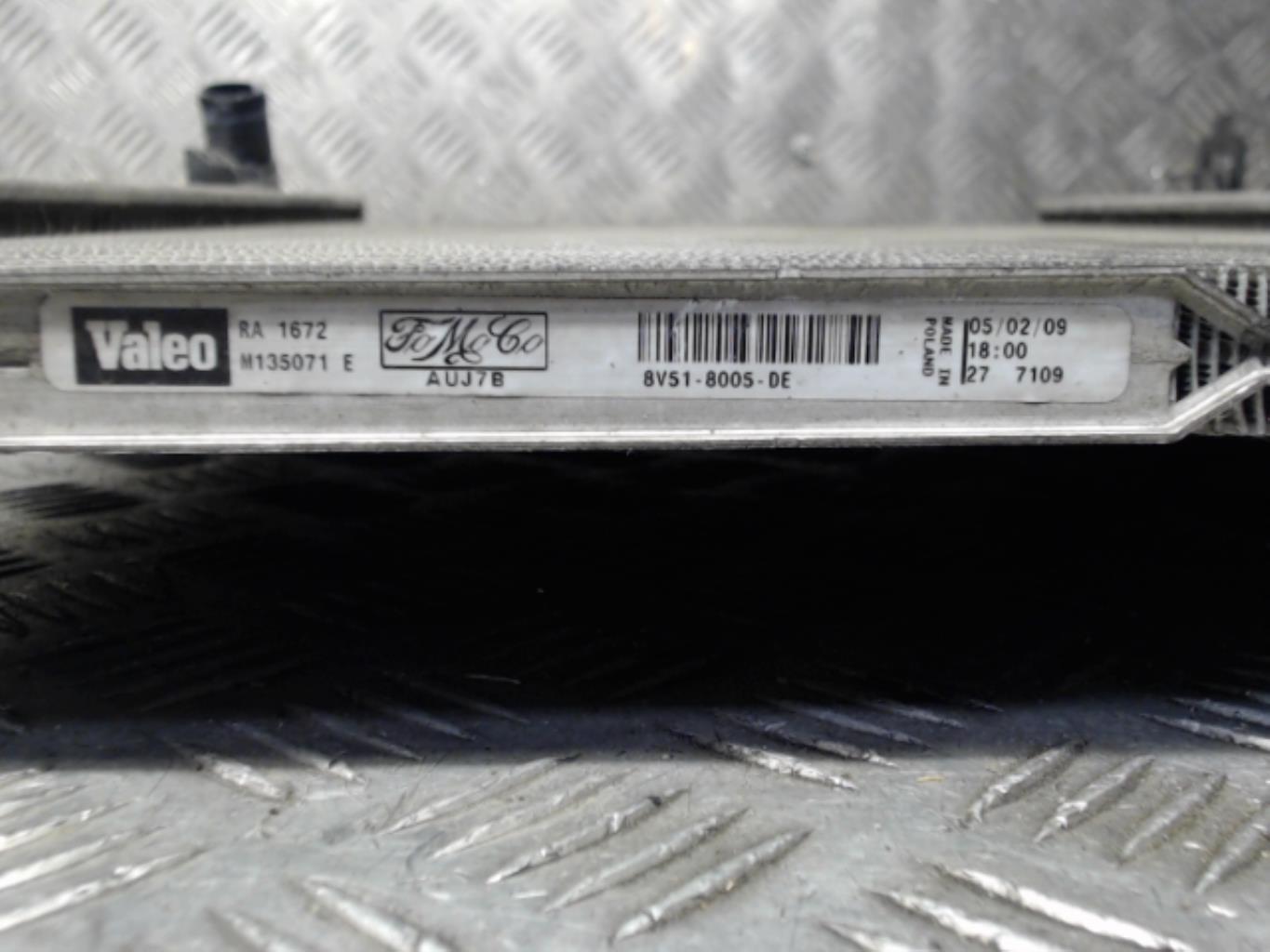 Radiateur eau FORD FIESTA 6 PHASE 1 Diesel - 1