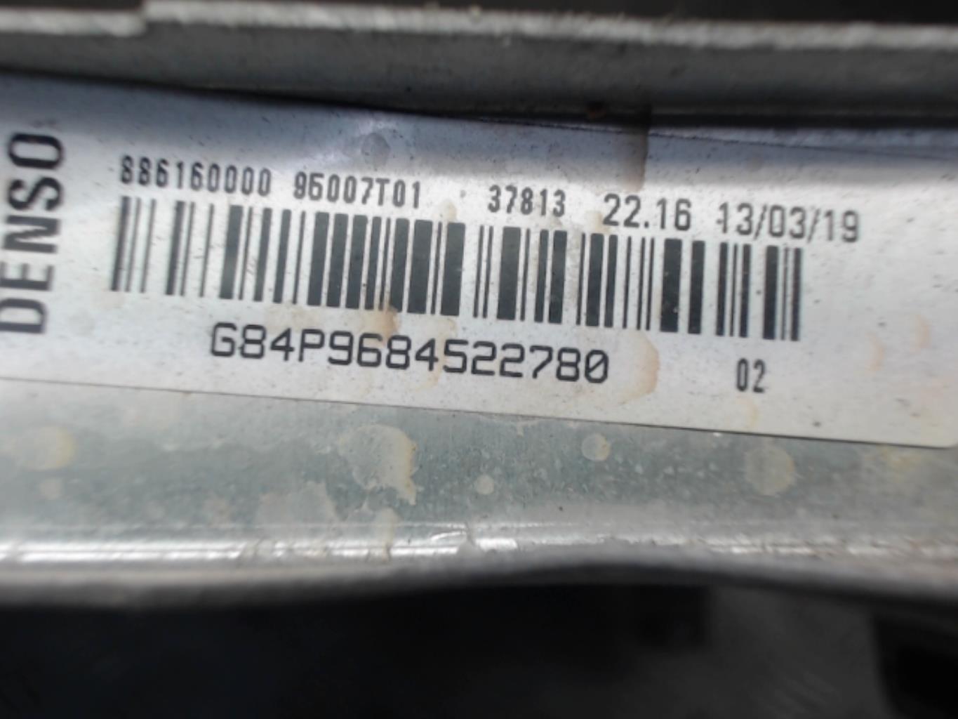 Radiateur eau CITROEN C3 - 3 Essence - 1