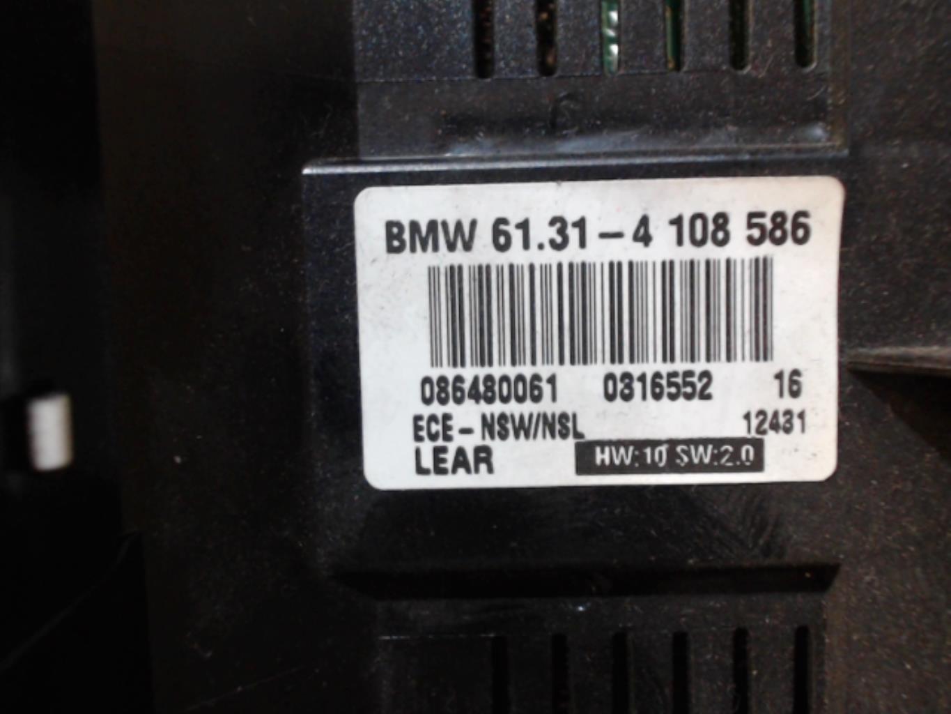 Commande de phare BMW SERIE 3 E46 PHASE 1  - 1