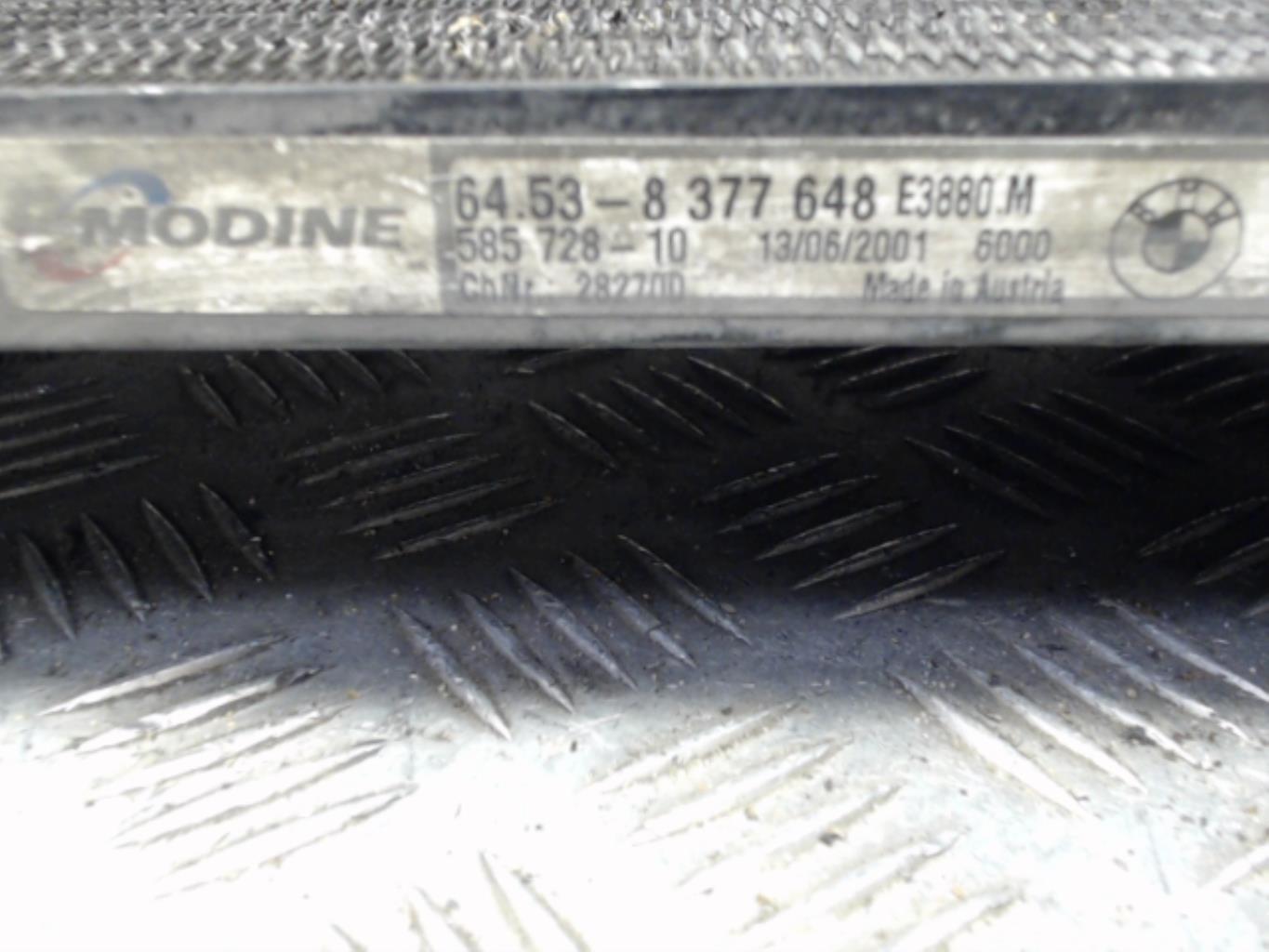 Radiateur clim BMW SERIE 3 E46 PHASE 1  - 1