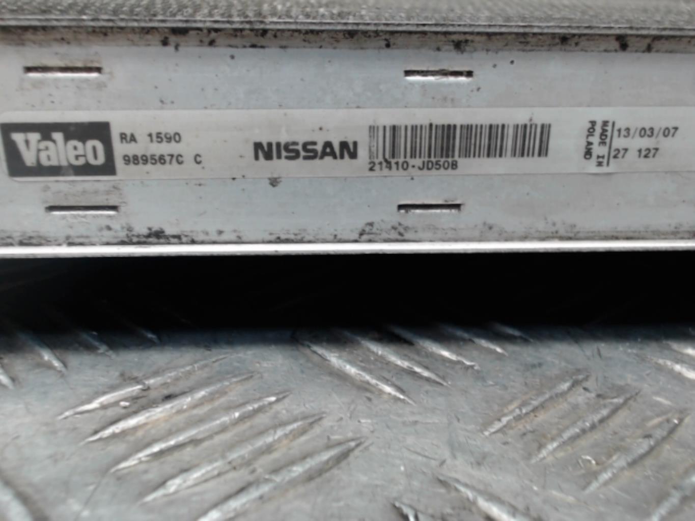 Radiatore acqua NISSAN QASHQAI 1 PHASE 1 Diésel - 1