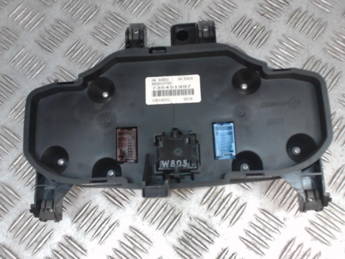 Commande chauffage FIAT 500 2 PHASE 1 Essence - 1