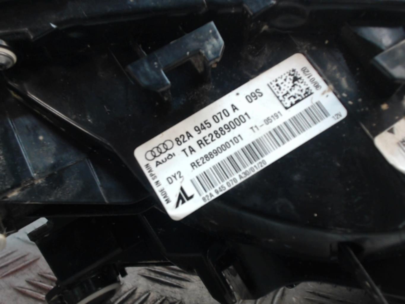 Fanale posteriore principale destro (luci) AUDI A1 2 SPORTBACK Gasolina - 1