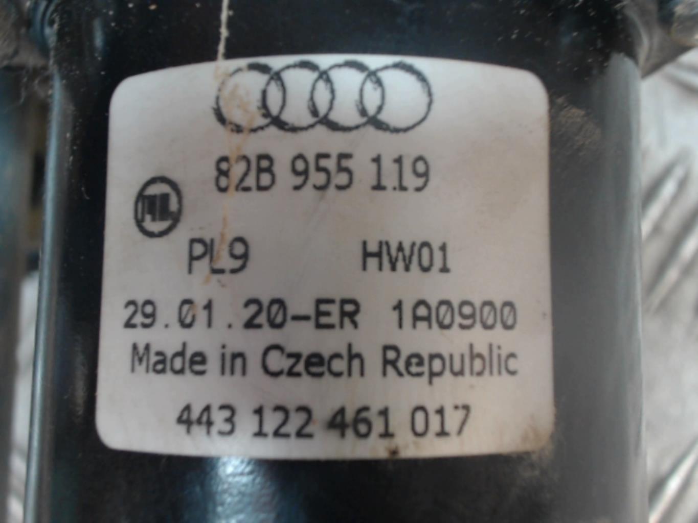 Motore tergicristallo anteriore AUDI A1 2 SPORTBACK Gasolina - 1