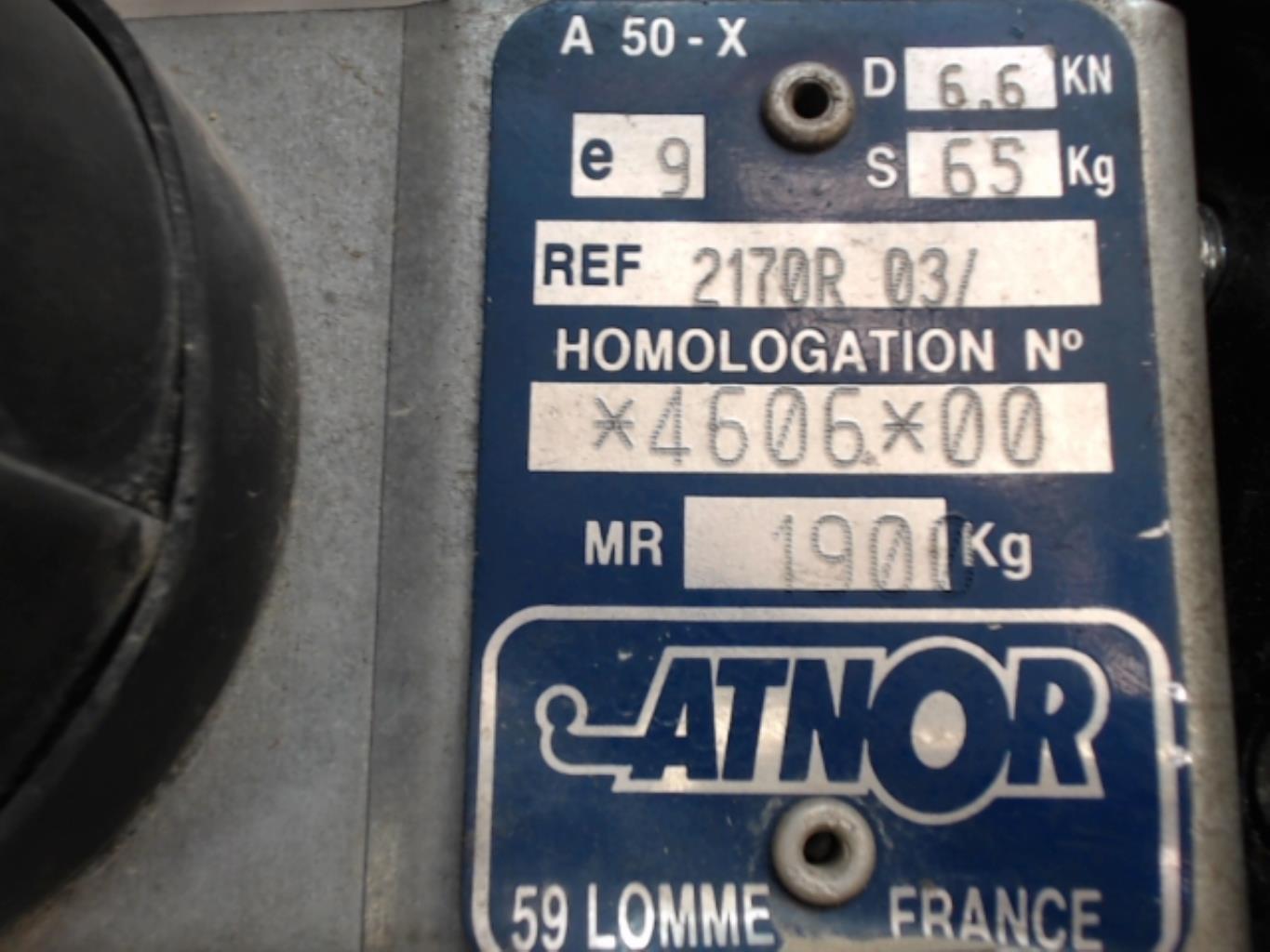 Attelage (boule de remorquage) MERCEDES CLASSE E 211 PHASE 1 Diesel - 1