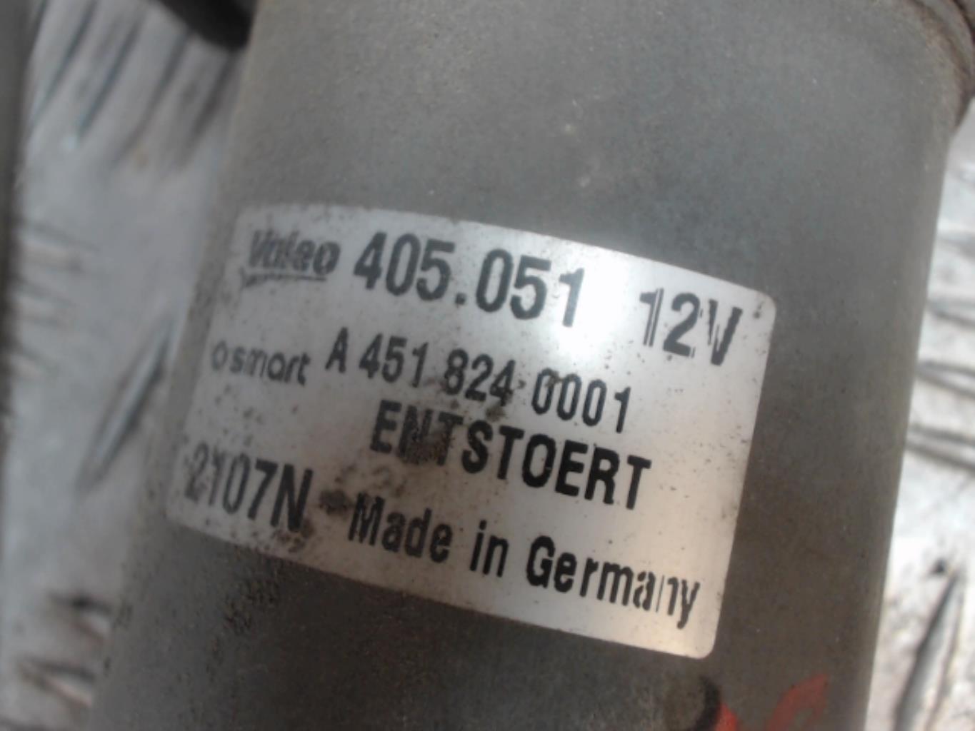 Motore tergicristallo anteriore SMART FORTWO 2 COUPE Gasolina - 1