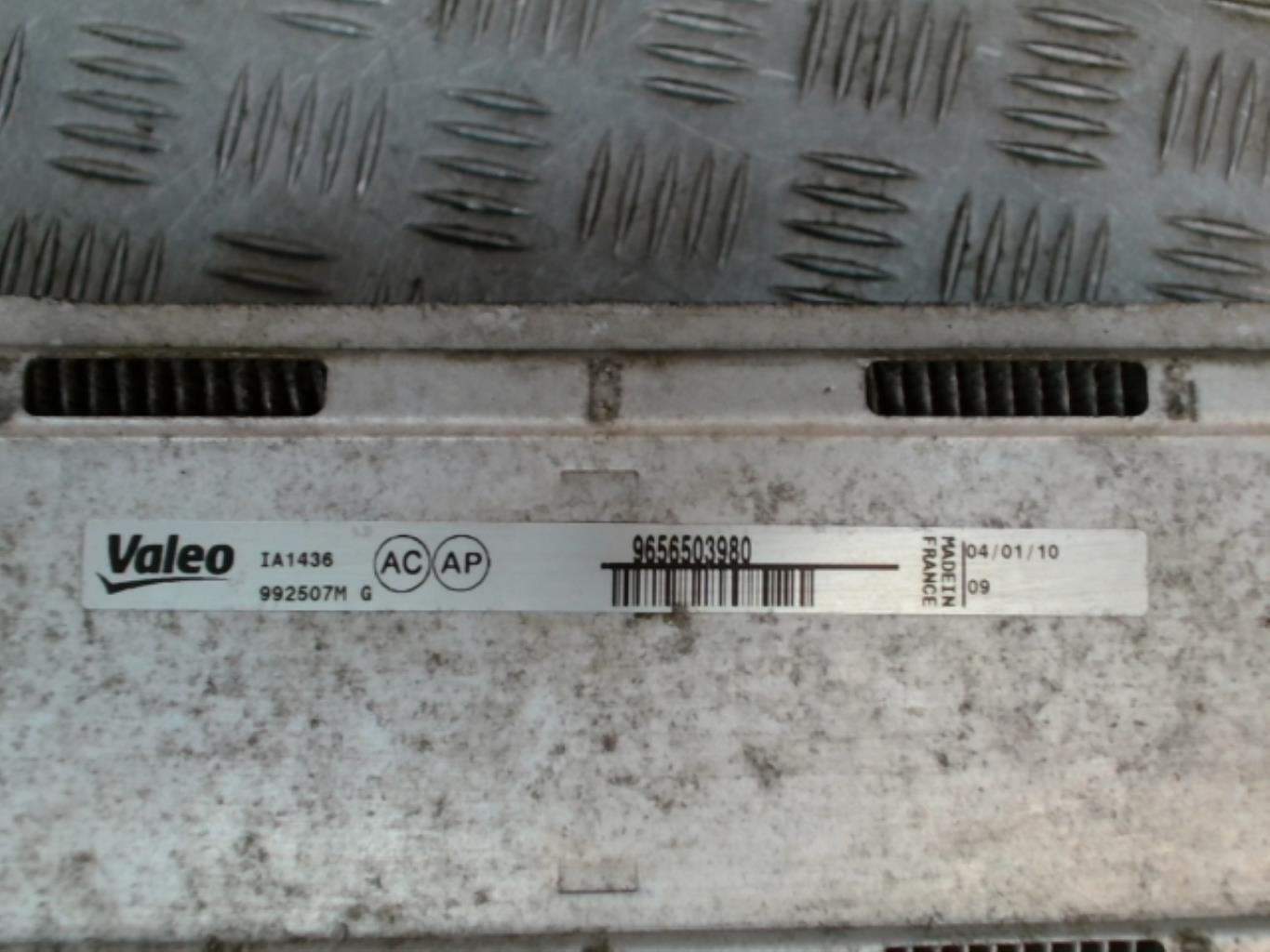 Echangeur air (Intercooler) CITROEN BERLINGO 2 PHASE 1 Diesel - 1