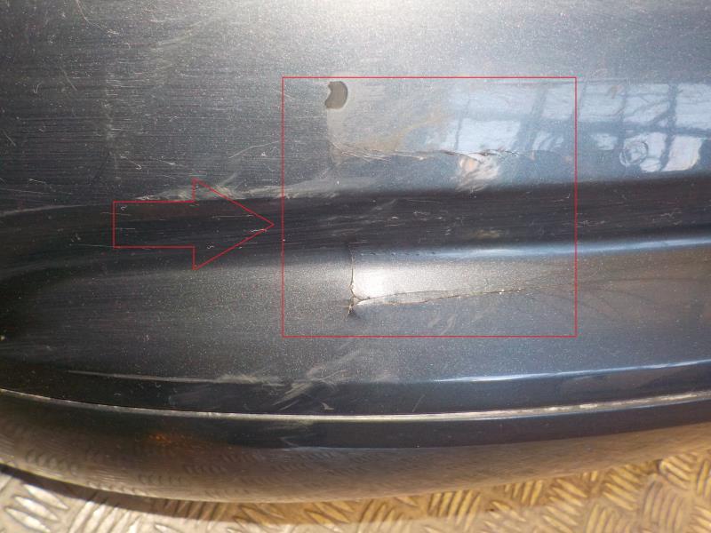 Pare choc arriere AUDI A3 2 PHASE 1 Diesel - 1