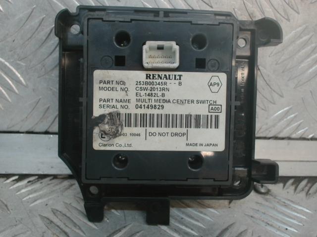Commande GPS RENAULT MEGANE 3 PHASE 1  - 1