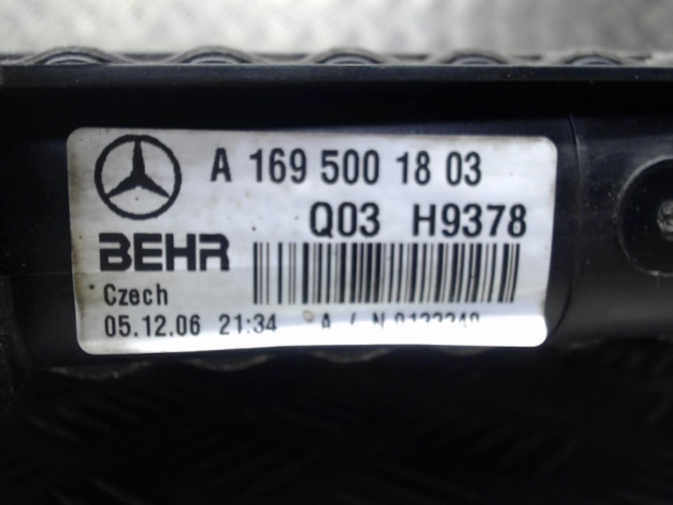 Radiatore acqua MERCEDES CLASSE B 245 PHASE 1 Diésel - 1