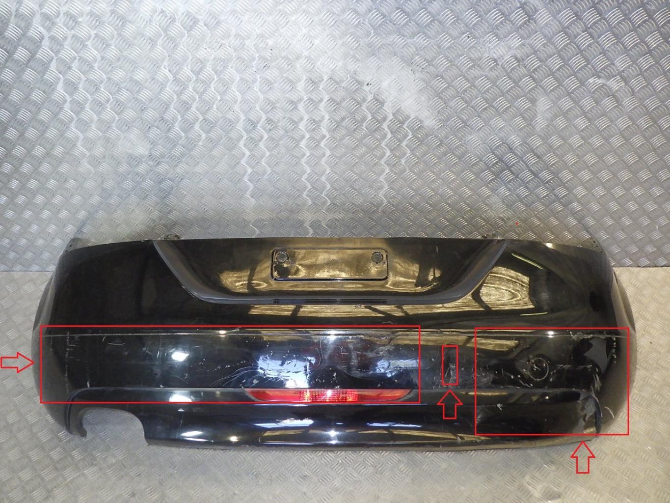 Pare choc arriere AUDI TT 2 COUPE PHASE 1  - 1
