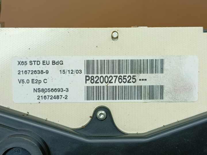 Compteur RENAULT CLIO 2 PHASE 2 Diesel - 1