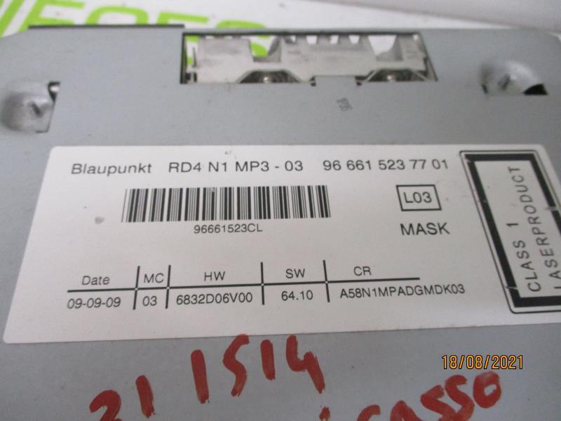 Autoradio originale CITROEN C3 PICASSO PHASE 1 Diésel - 1