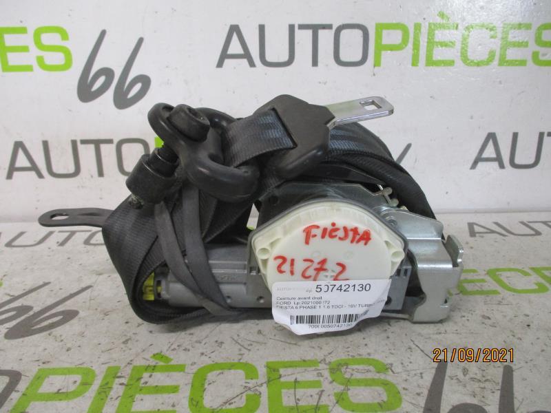 Cintura di sicurezza anteriore destra FORD FIESTA 6 PHASE 1 Diésel - 1